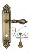 Дверная ручка Venezia на планке PL96 мод. Monte Cristo (мат. бронза) сантехническая